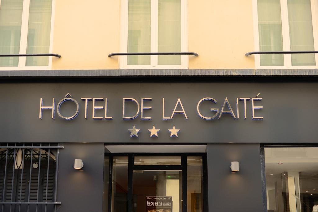 Hotel De La Gaite Paris Ngoại thất bức ảnh